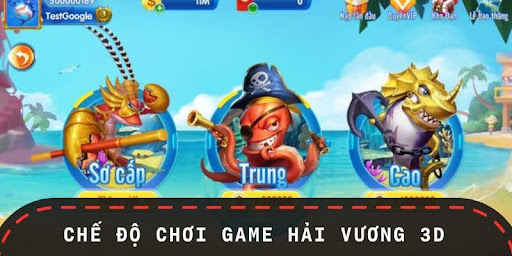 Một số chế độ chơi trong trò chơi Hải Vương 3D hiện nay